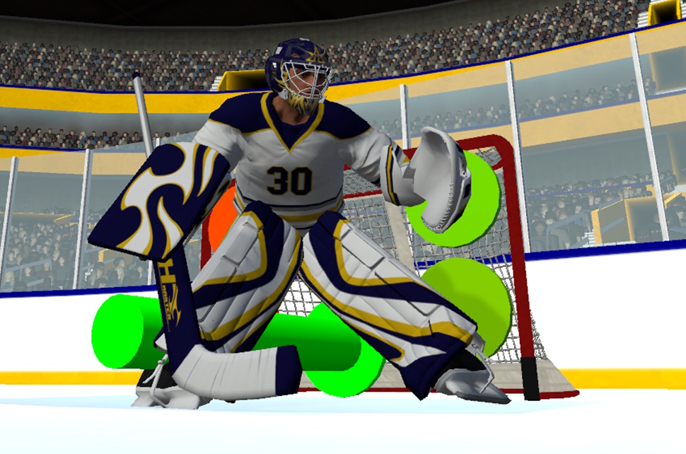 VR Ice Hockey Training